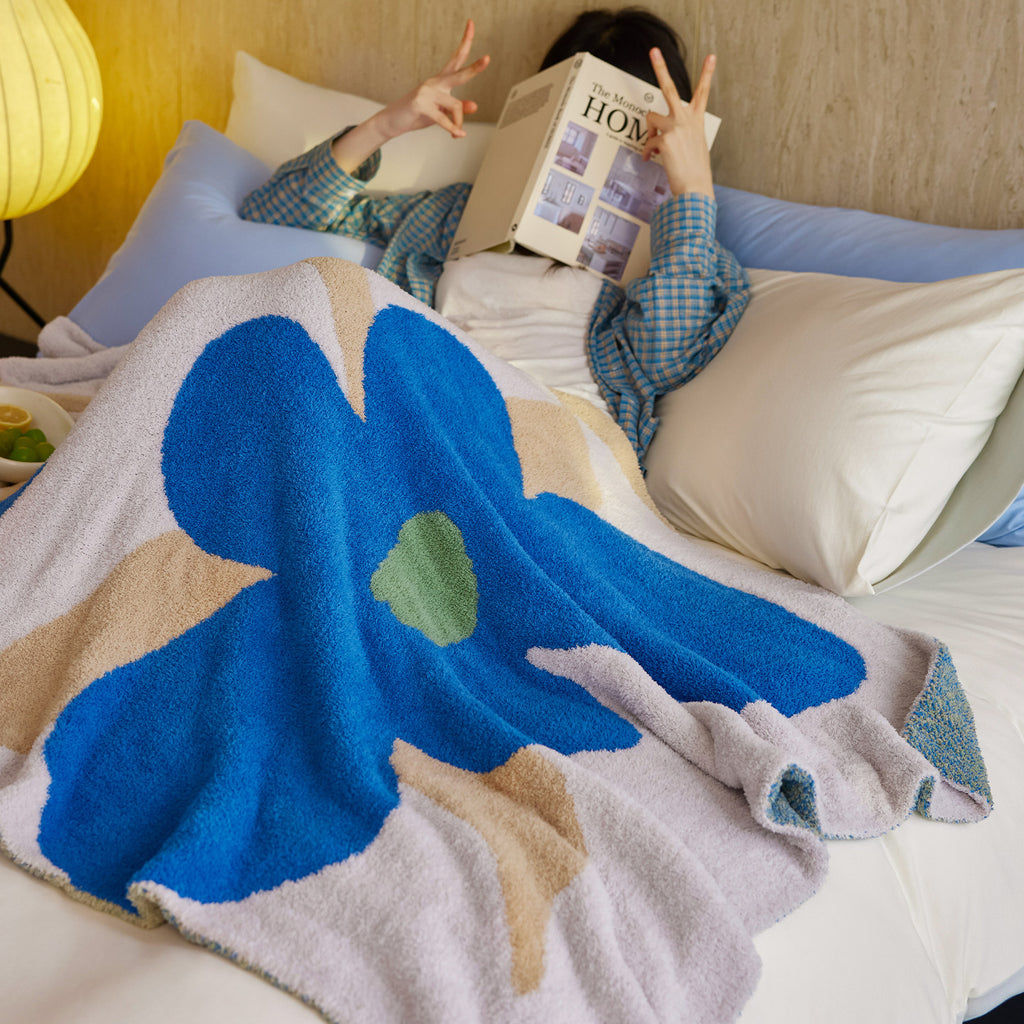 Designer-style Suede-Backed Multifonctionnel Lancer Couverture