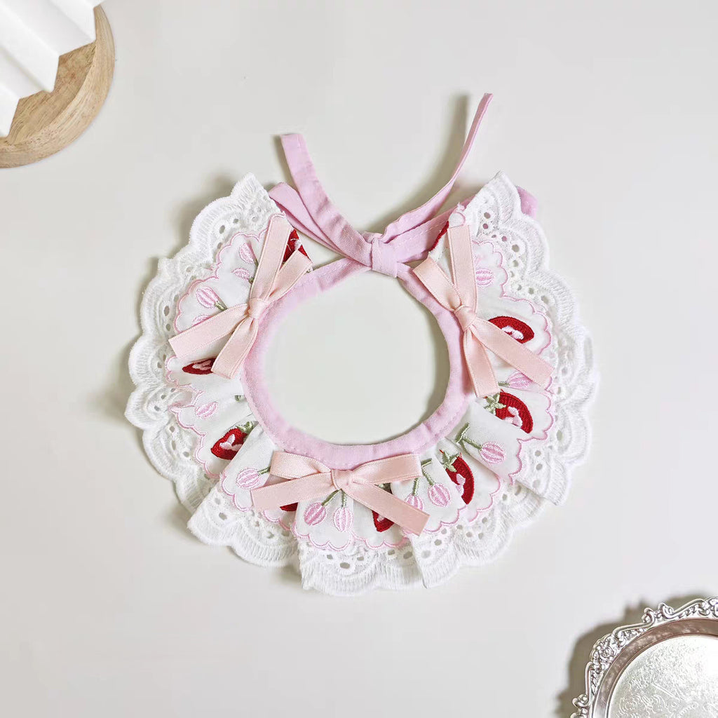 Mignon Bow-Knot Fairy Cat Drool Bib