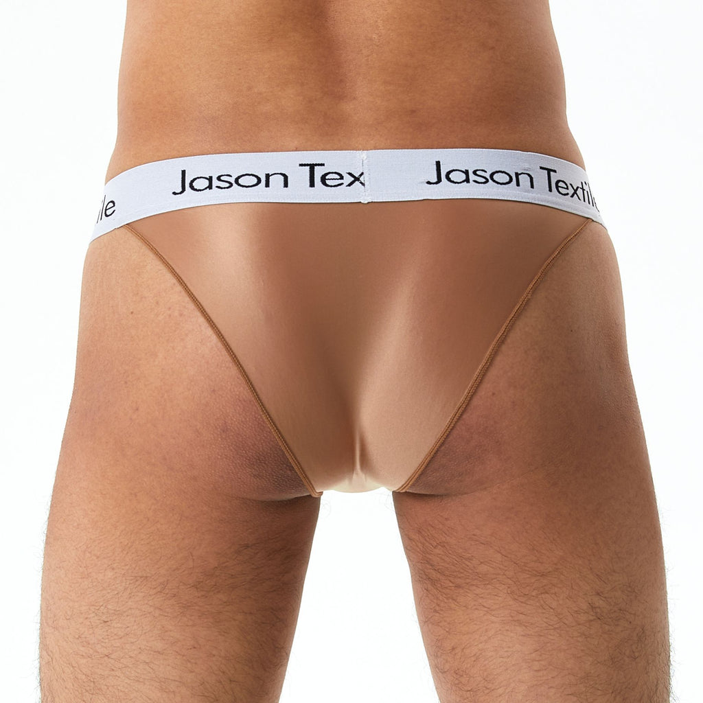 Slip soyeux mince et transparent