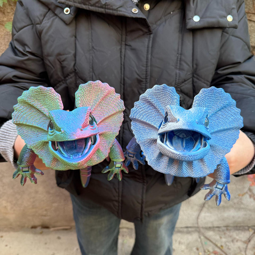 Modèle de caméléon animal de simulation imprimé en 3D