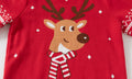 Enfants Pattern de cerf Jacquard Fine Cotton Pull