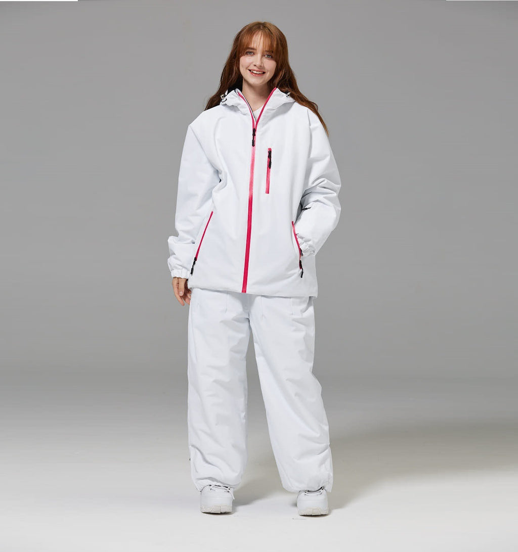 Ensemble de costumes de ski à l'épreuve du vent et de l'eau unisexe