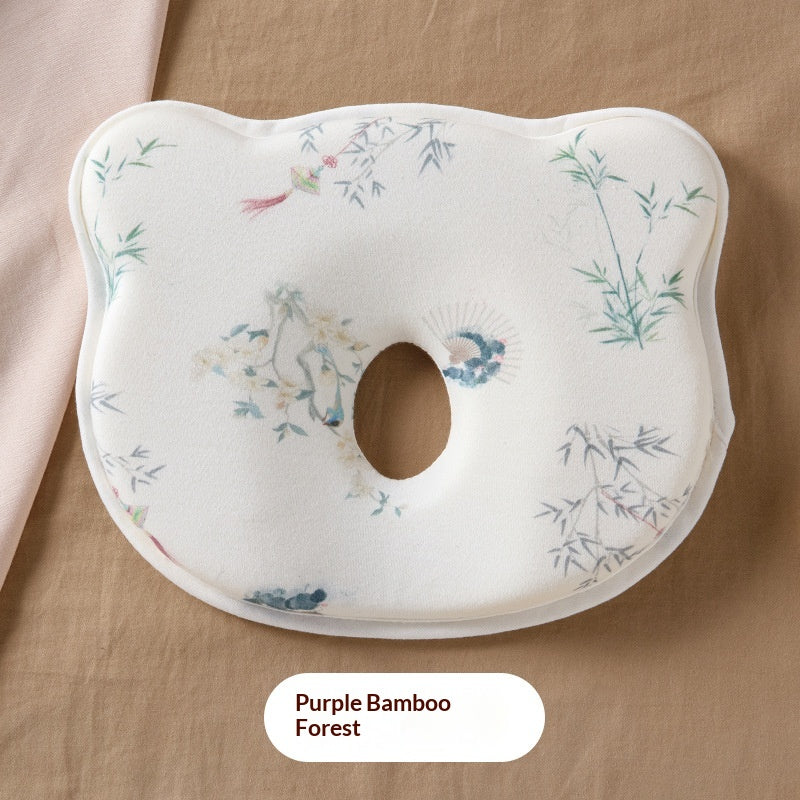 Oreiller en silicone pour prévenir la tête plate chez les bébés