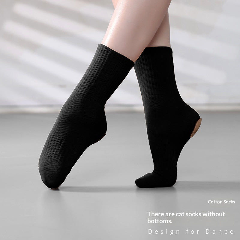 Chaussettes de ballet antidérapantes