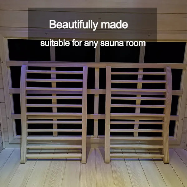 Hemlock Round Stick Sauna dossier
