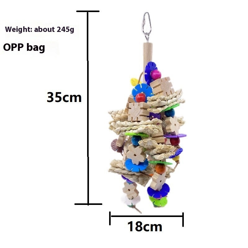 Parrot chew toy supplies