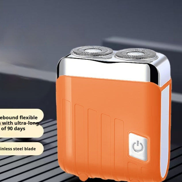 Lavable portable magnétique double lame hommes Shaver