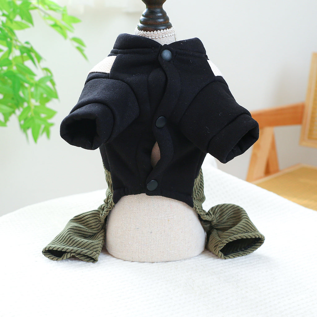 Animaux de compagnie Ring Cat Vêtements Corduroy