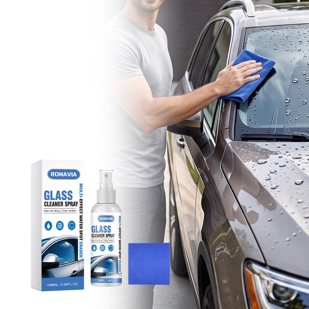 Spray de nettoyage de verre de voiture