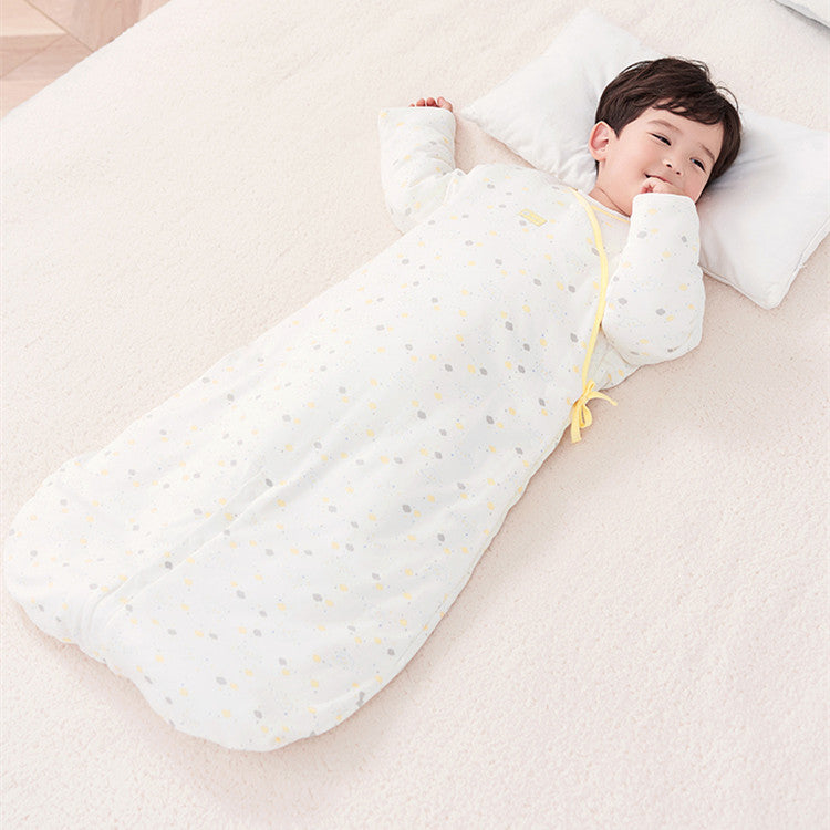 Sac de couchage bébé en coton anti-kick nouveau-né
