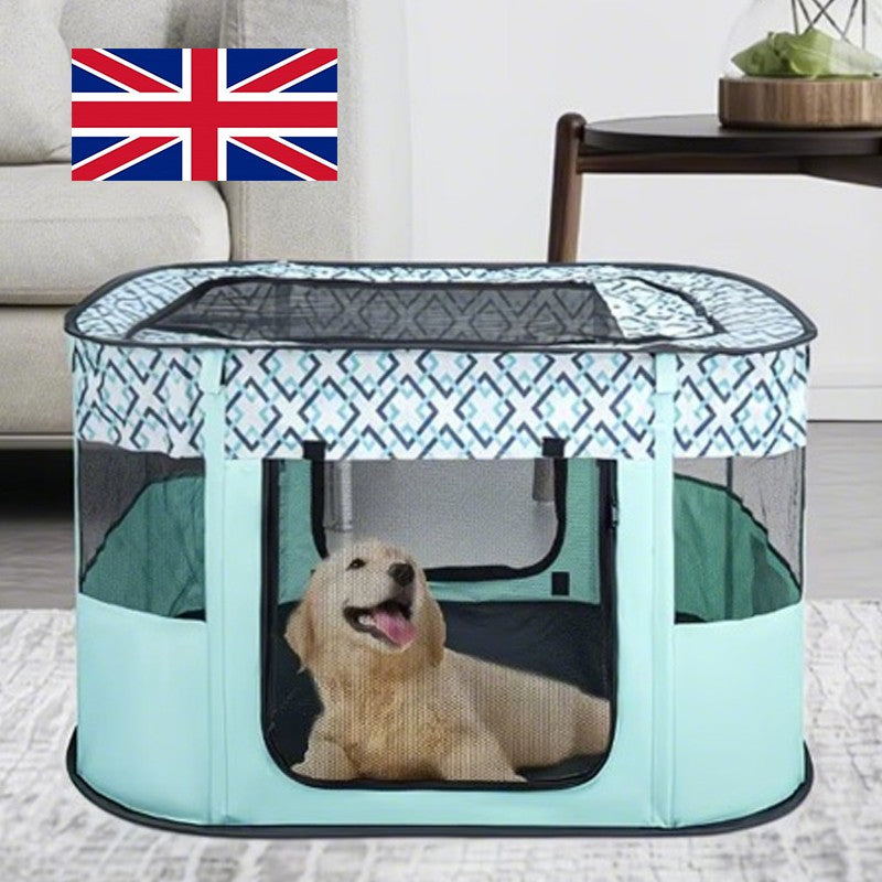 Tente pliable pour animaux domestiques Portable Soft Cage Indoor & Outdoors