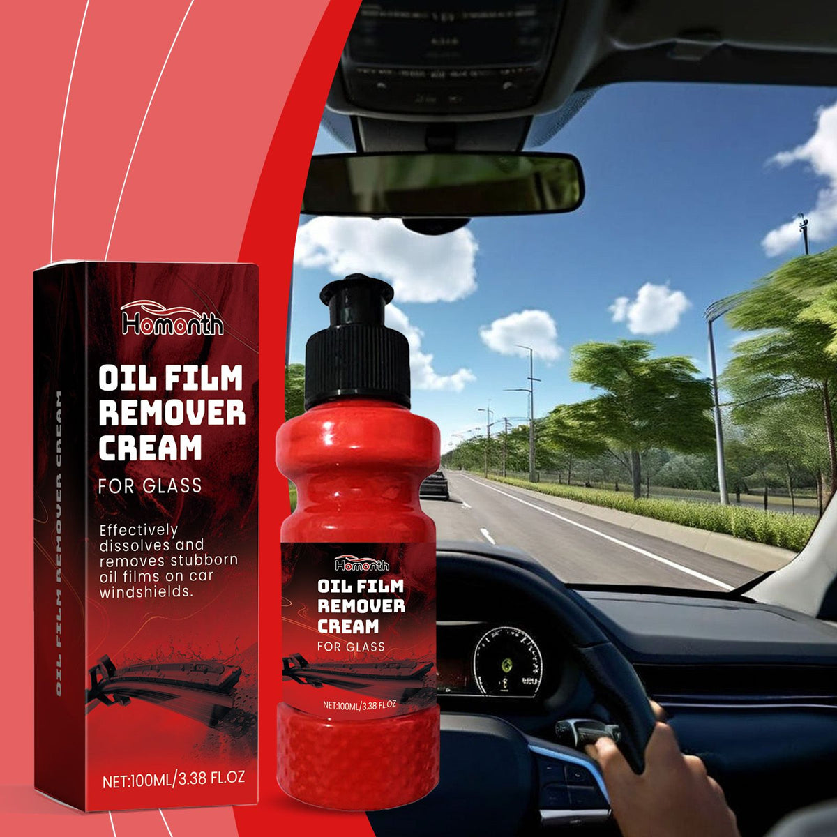 HOMONTH Automotive Glass Film Care Colle