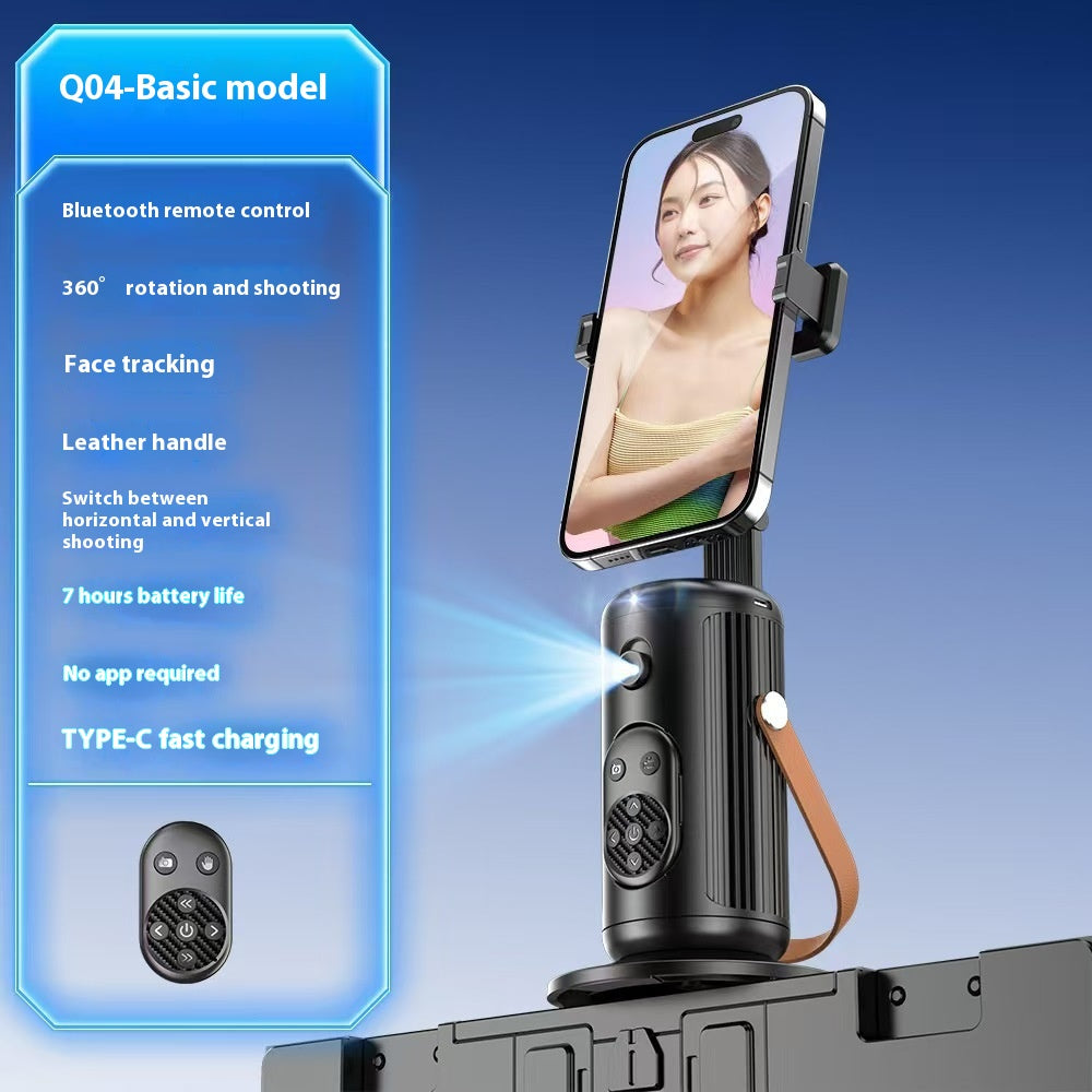 Smart AI Facial Recognition Mobile Streaming Bluetooth Selfie Holder