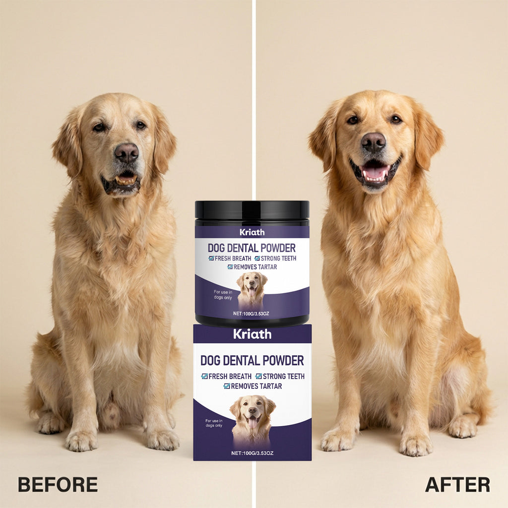Poudre de dents pour chiens
