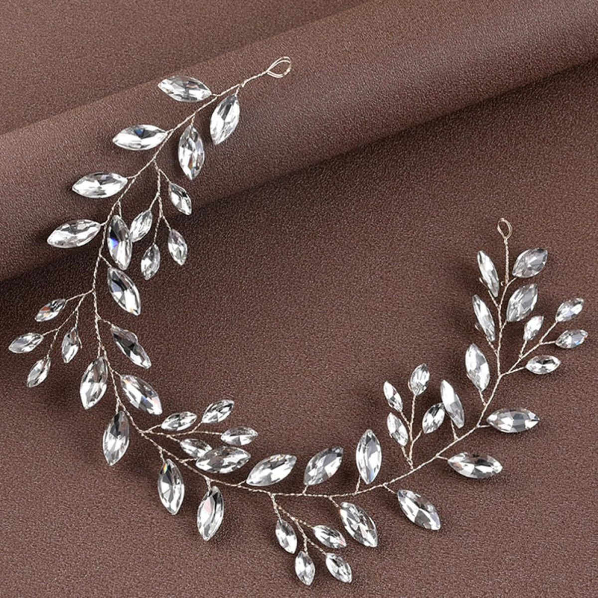 Cheval Eye Argent Chaîne flexible Headband Headwear Mariage