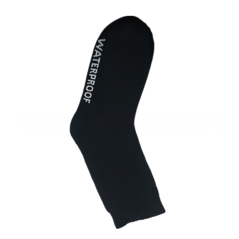 Chaussettes imperméables respirantes absorbant l'humidité des hommes