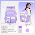 Set sac à lunch isolé et sac à dos léger réduisant la charge