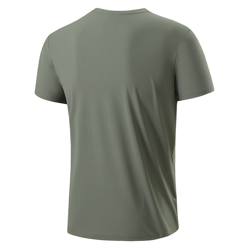 T-shirt à manches courtes taille européenne pour hommes