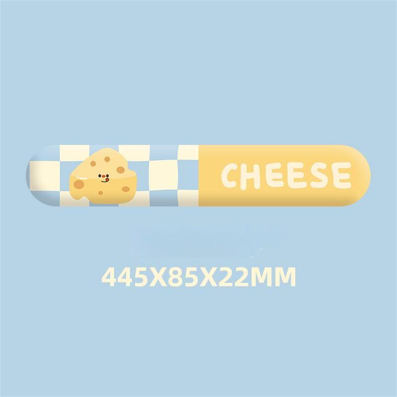 Pâte de souris Bracelet de poignet Cartoon Cheese Notebook Bureau