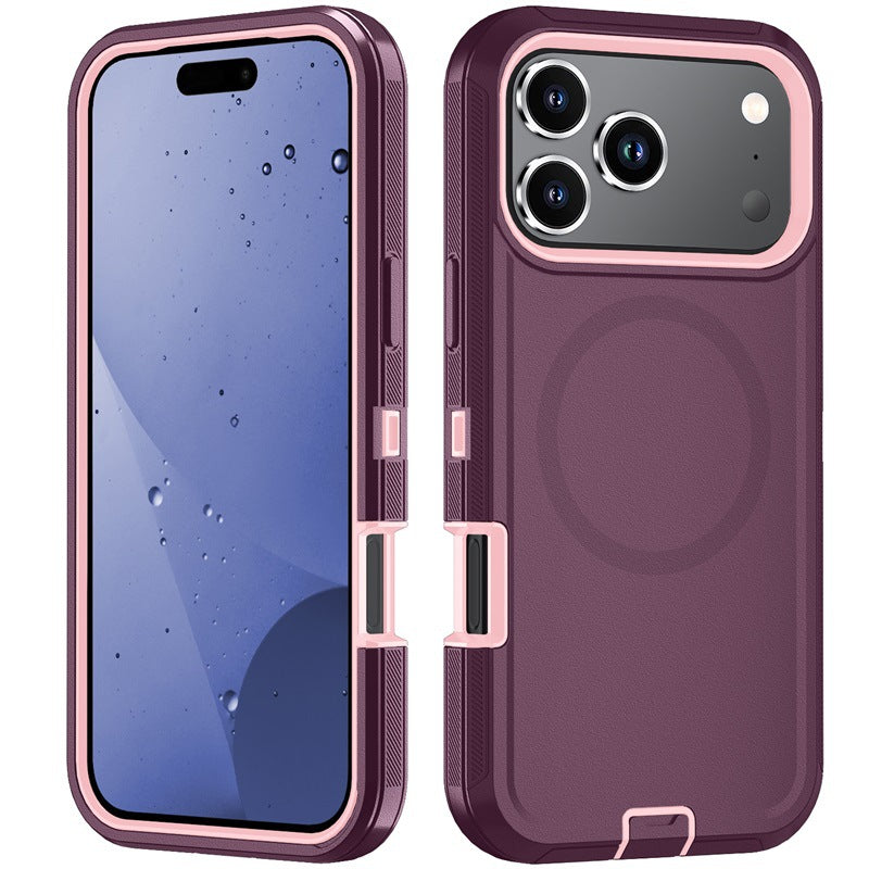 Cas de téléphone magnétique résistant à la chute