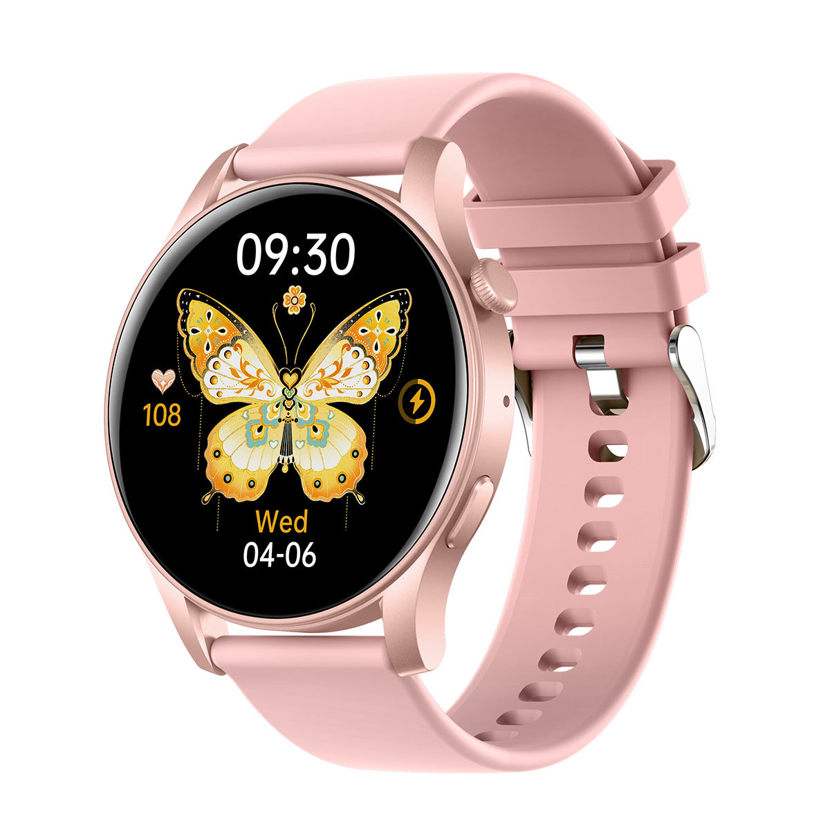 Surveillance de la fréquence cardiaque de l'appel Bluetooth Smartwatch