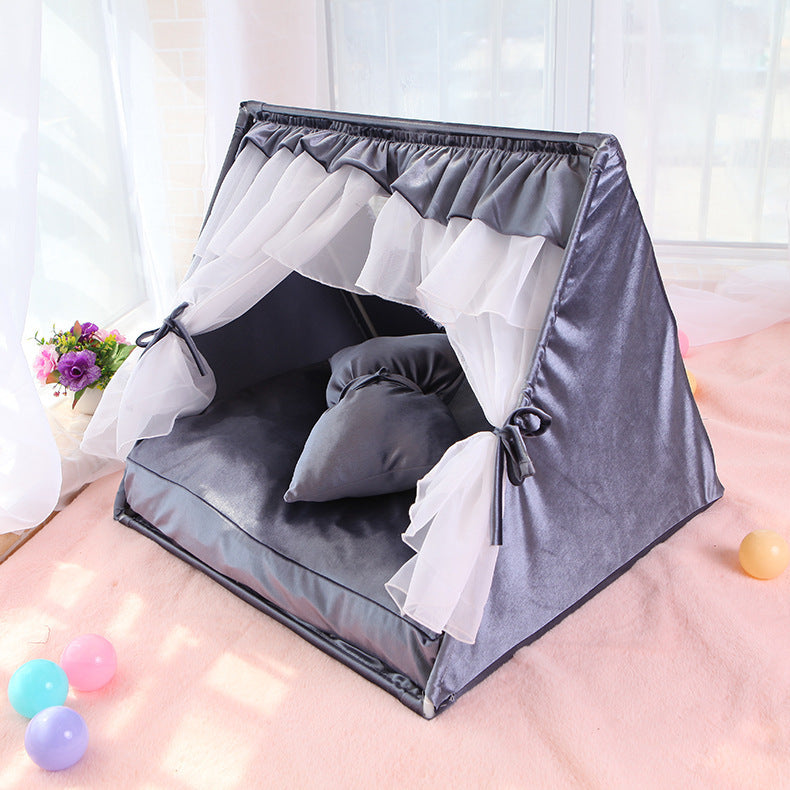 Universal Pet Tent Cat Litter Kennel Semi-fermé