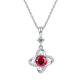 S925 Collier de trèfle en argent Sterling