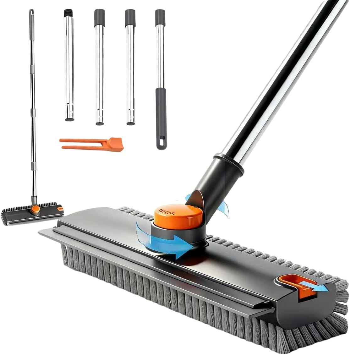 Brosse avec poignée longue