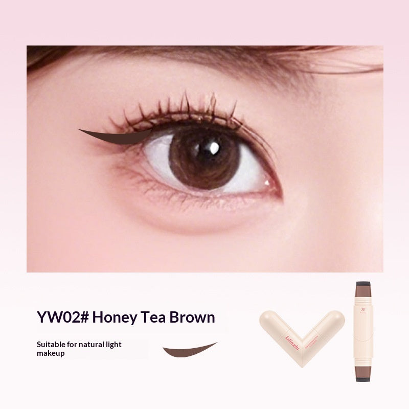 Lilin Zhi Rotating Eyeliner Stamp PenNatural longue durée et rapide-Drying