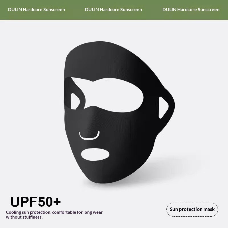 Masque de protection solaire complet pour les activités de plein air estivales