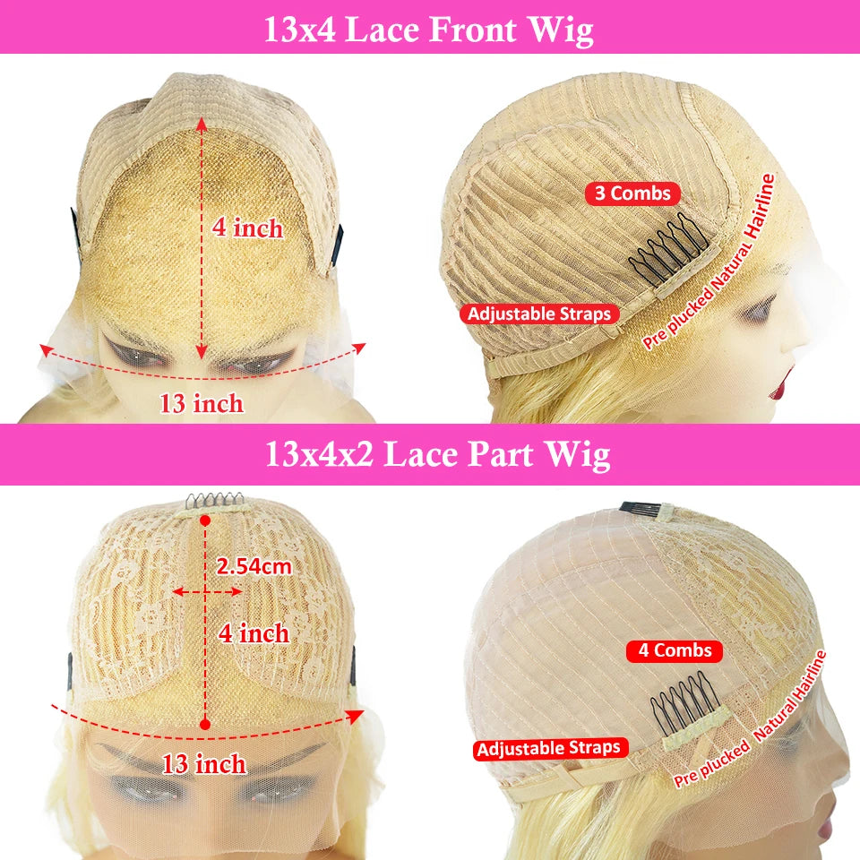 Edge Split Tête dorée teinte brune courte droite coiffure
