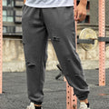 Pantalons de jogging à mâchement de sweat