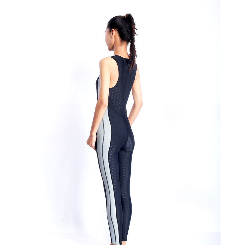 Motif de requin Séchage rapide Sans manches Maillot de bain simple