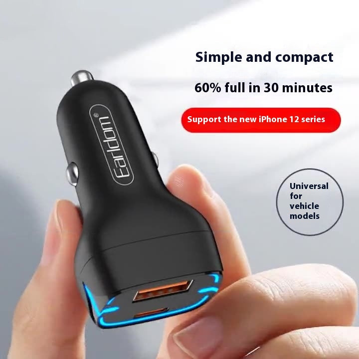 Quick Charge High-Power Car Charger Plug
