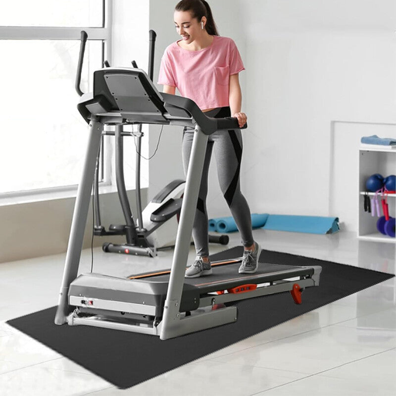 Treadmill Pad Équipement d'exercice Mat NBR Floor Protector For Gym Home Fitness