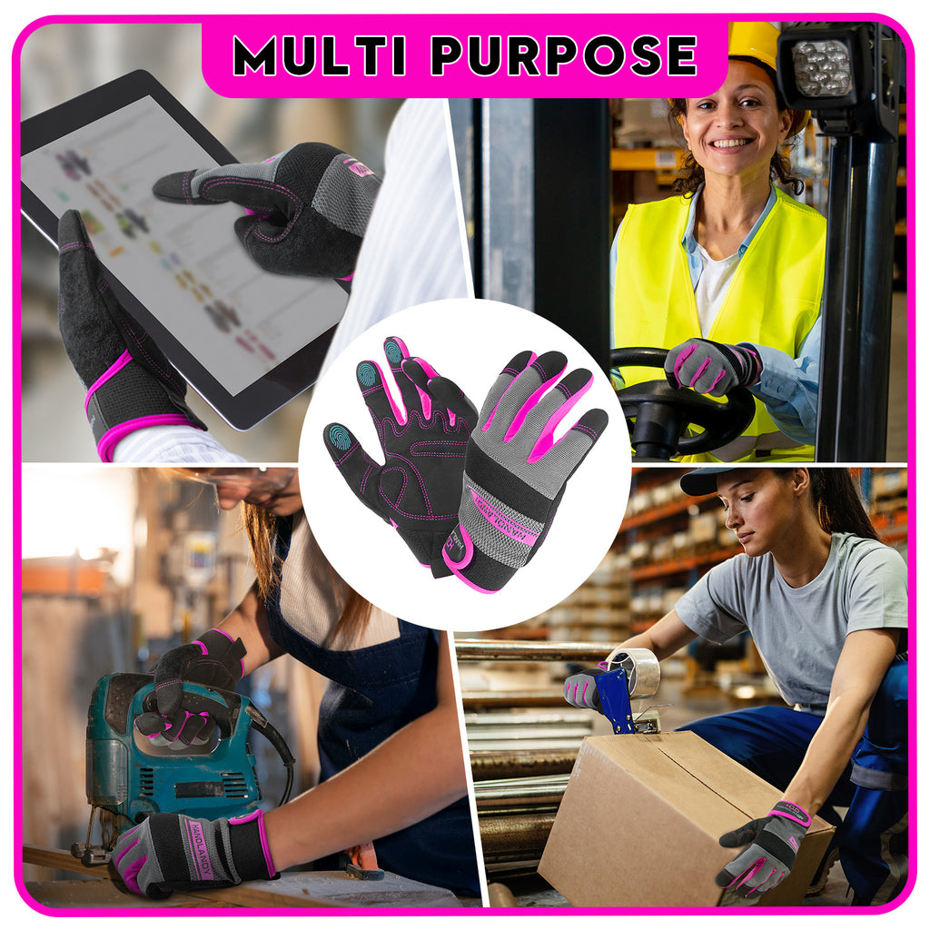 Femmes Travail Sécurité Gants résistant à l'abrasion