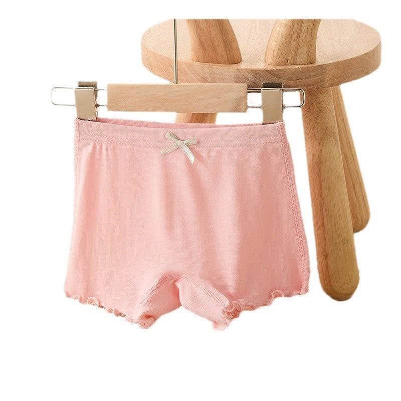 Été filles mince sans couture anti-exposition short de sécurité