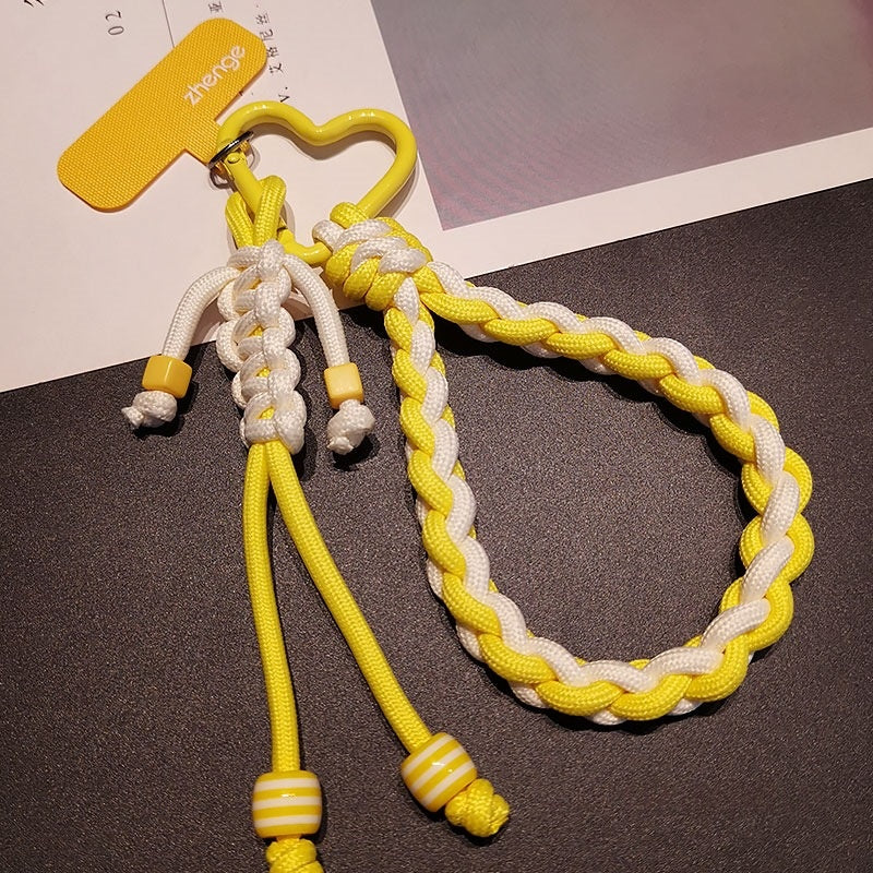 Solidly Woven Friendship Knot Voyage en plein air Téléphone Lanyard