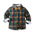 Chemise à manches longues pour garçons