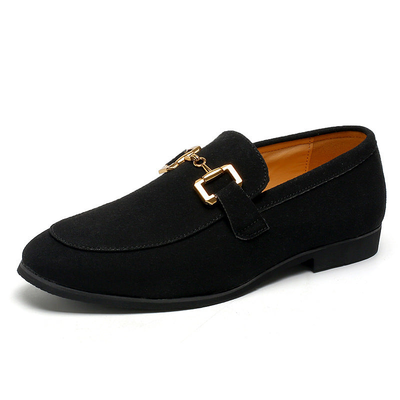 Casual leather shoes for the office