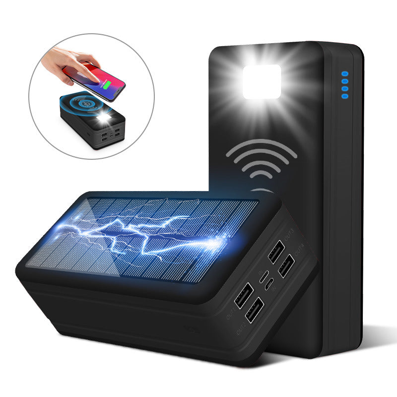 Alimentation de recharge sans fil portable de grande capacité