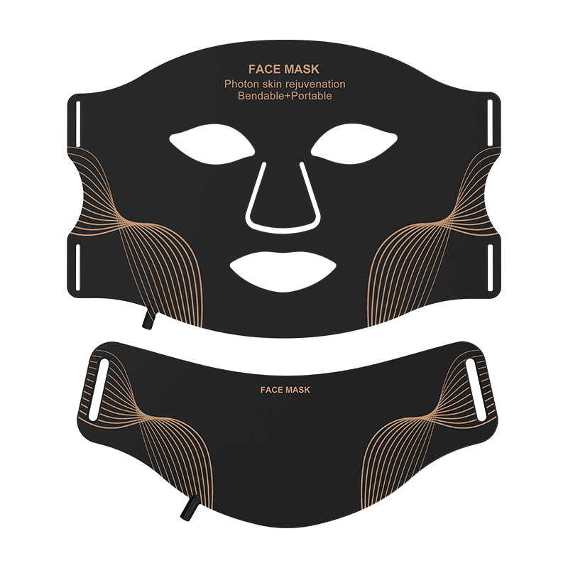 Dispositif de masque du visage en silicone