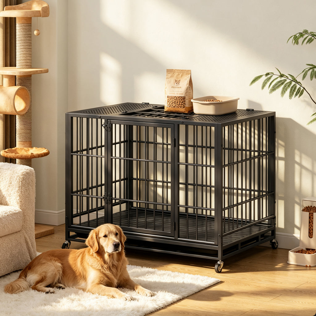 Crate de chiens lourds