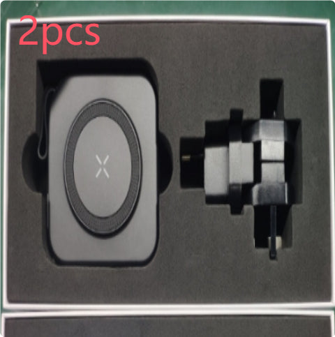 Banque de puissance sans fil magnétique Cinq en un