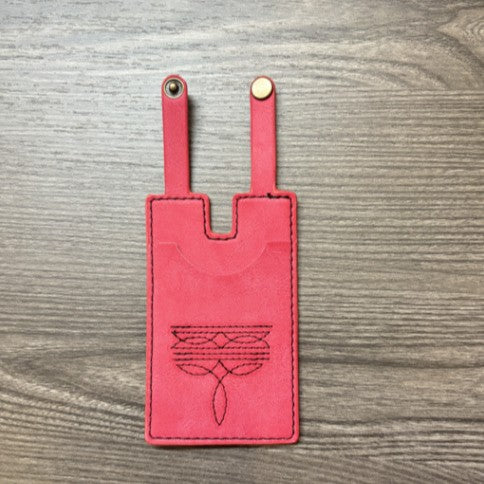 Portefeuille de boot Western avec strap Snap