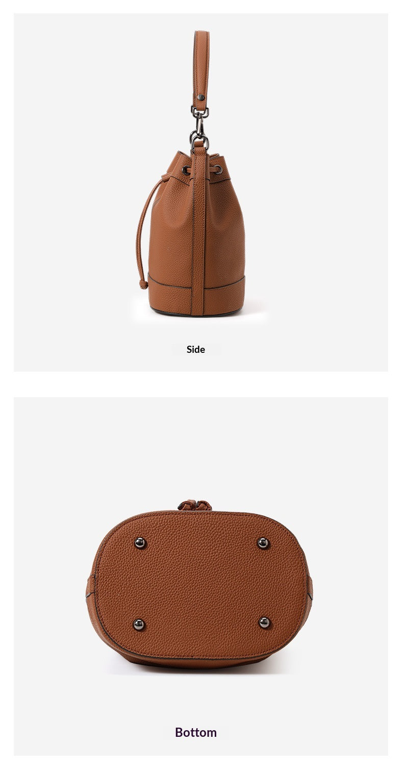 Sac à main texturé et sac croisé