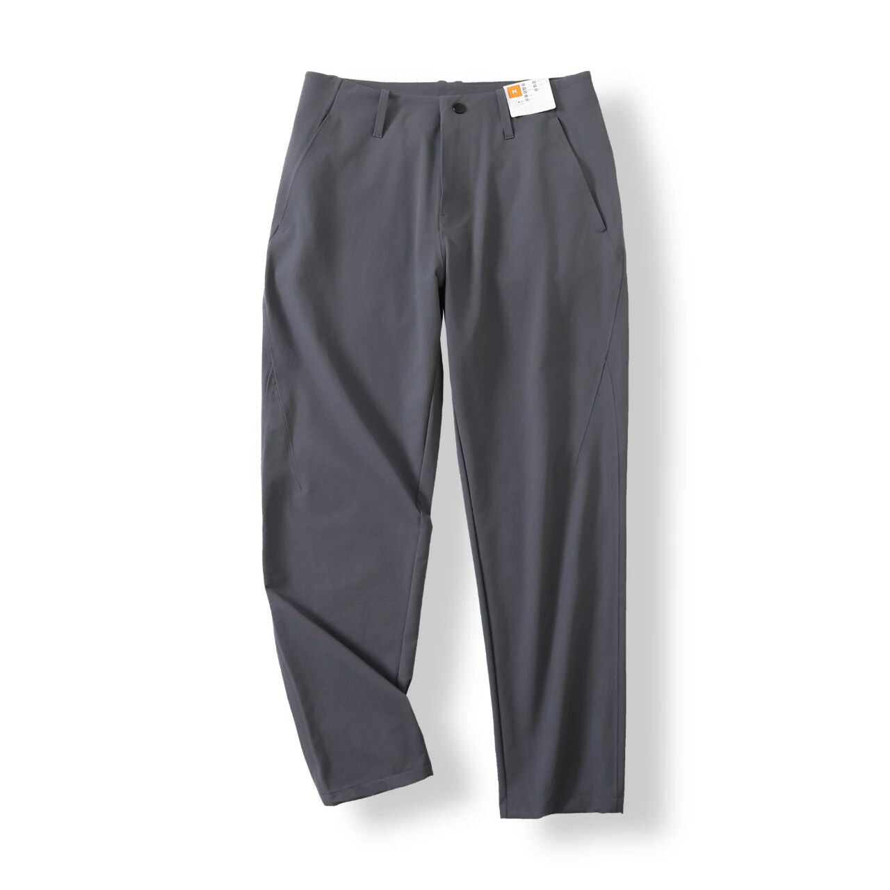 Pantalon randonnée homme softshell, coupe droite habillée