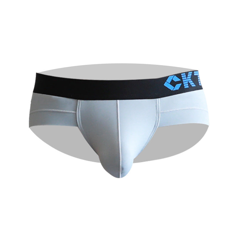 Silky mince Ice Silk Homme Respirant Stretch Low Waist Panties
