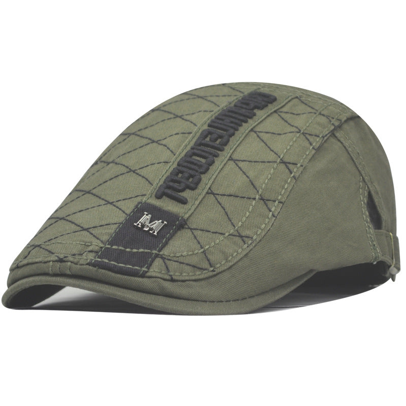 Protection solaire d'automne et d'hiver pour hommes Poof Peaked Cap