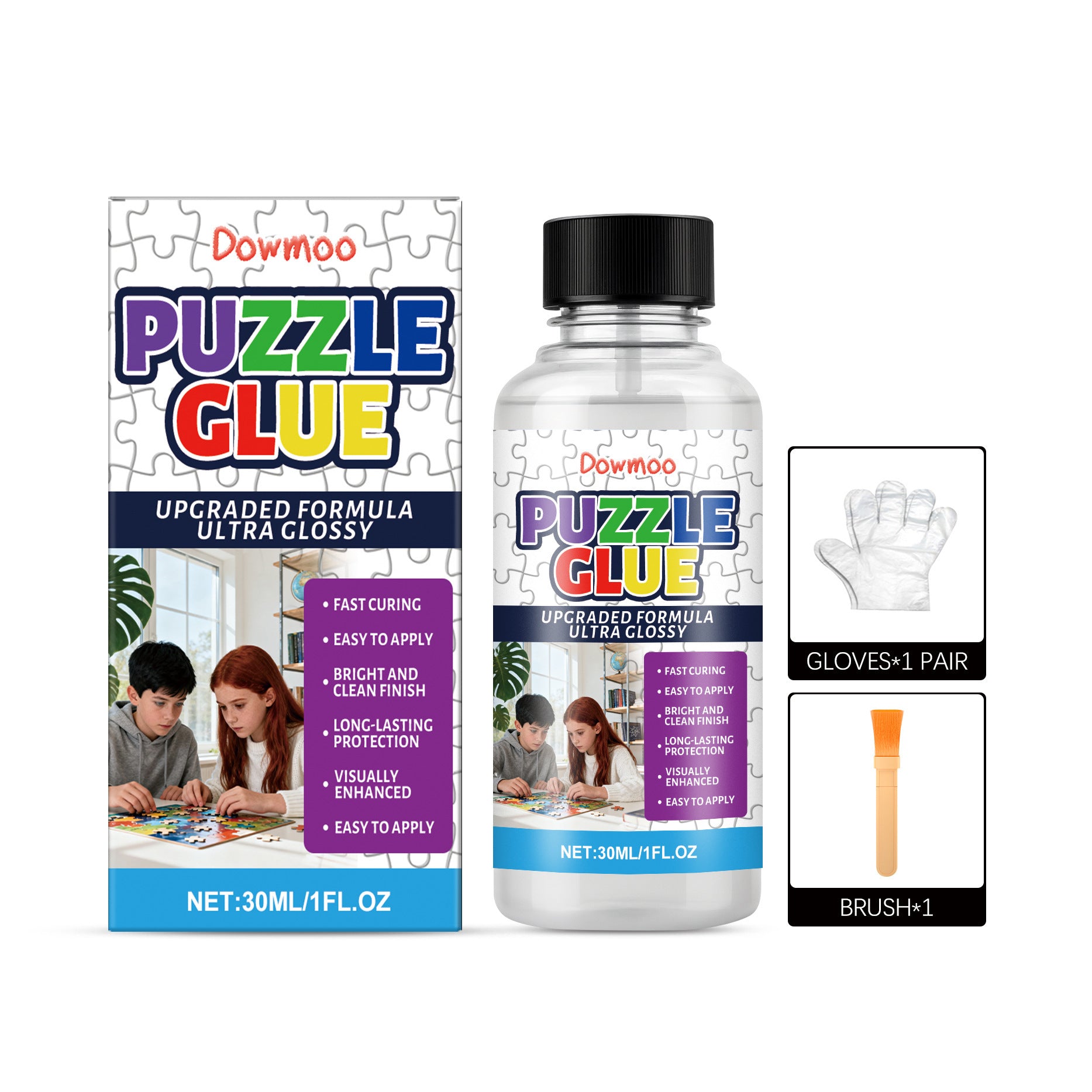 Kit de colle Puzzle DOWMOO